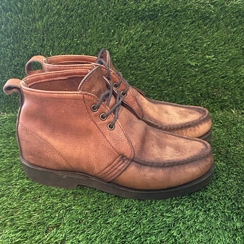 Orvis Gokey Sauvage‎ Chukka Boots Mens Size 8.5EE Brown Leather USA